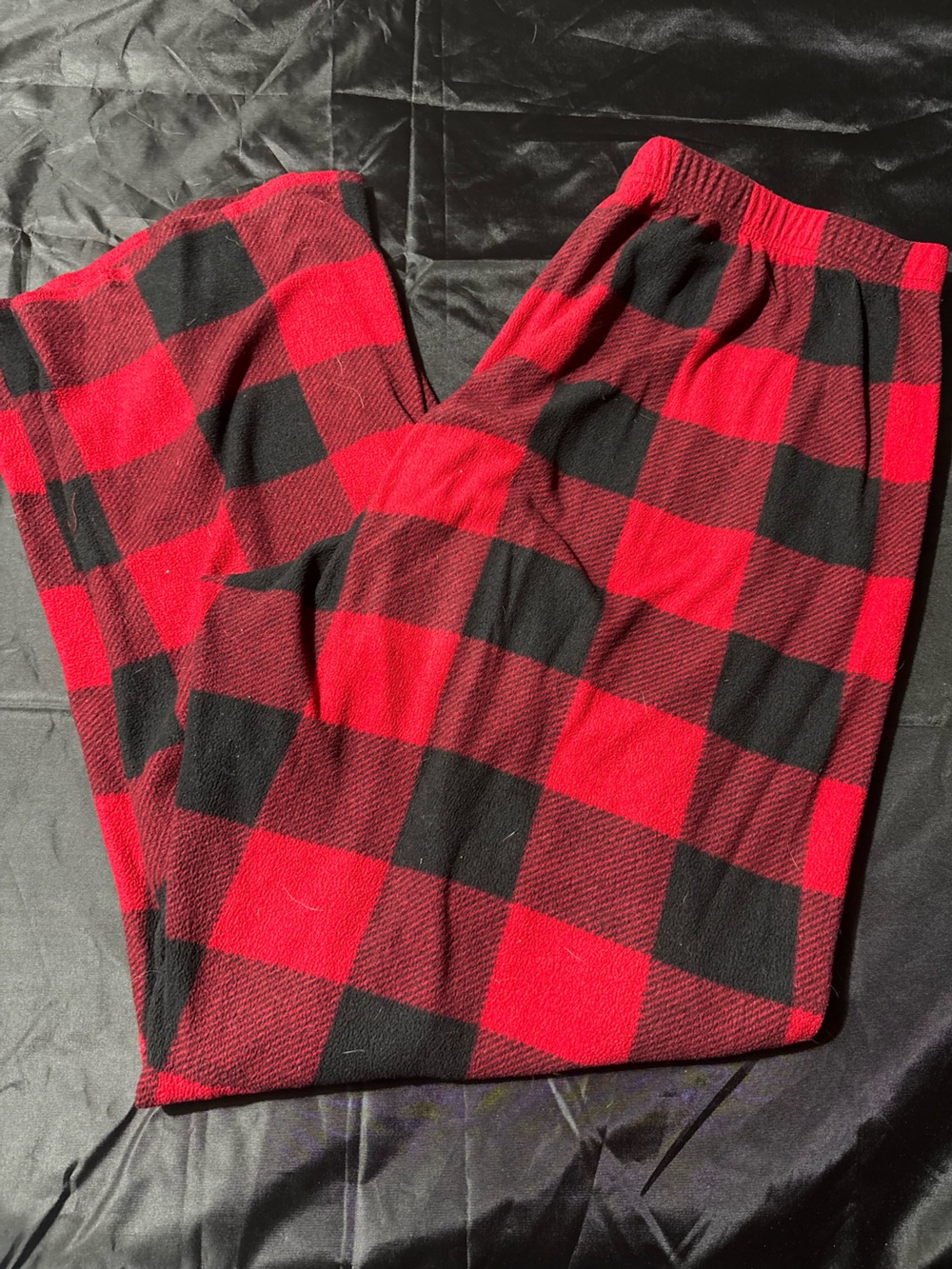 Place Red and Black Buffalo Plaid Jogger Pants